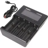 XTAR Vc4sl Li-ion/ni-mh/ni-cd 18650 Batterioplader