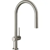 Hansgrohe Talis M54 køkkenarmatur 210 1jet med udtræk, steel