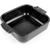 Peugeot APPOLIA firkantet fad 18 cm Satin Black