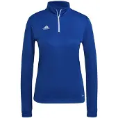 Adidas Entrada 22 Training Top Sweatshirt For Women - Blue, størrelse Large