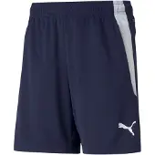Puma Teamliga Training Shorts Jr Peacoat-White, størrelse 140 cm