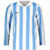 Nike Spilletrøje Dri-FIT Striped Division IV - Hvid/Blå/Sort Lange Ærmer Børn, størrelse XL: 158-170 cm