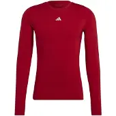 Adidas Baselayer Aeroready Techfit - Rød/Hvid, størrelse XX-Large