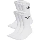 Adidas Sokker 'Trefoil Cushion' sort / hvid