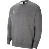 Nike Sweatshirt Fleece Crew Park 20 - Grå/Hvid Børn, størrelse XS: 122-128 cm