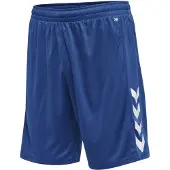 Hummel Fodboldshorts Core - Ægte blå/Hvid, størrelse Large