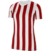 Nike Spilletrøje Dri-FIT Striped Division IV - Hvid/Rød/Sort Kvinde, størrelse Medium