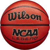 Wilson NCAA Legend, 74,9 cm, Sort, Orange, Læder, Indendørs & udendørs, Hanstik, 1 stk