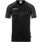 Uhlsport Fodboldtrøje mørkegrå / sort / hvid
