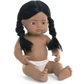 Miniland Dukke Af Indiansk Drengebaby 38 Cm