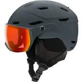 Smith - Skihjelme herre - Survey Eu Matte Slate / Chromapop Everyday Red Mirror til Unisex - Størrelse 51-55 cm - Grå