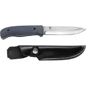 ØYO Oyo Nordic Hunting Knife W/ Leather Sheath NY, jagtkniv, grå
