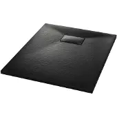 vidaXL brusekar SMC 90 x 70 cm sort