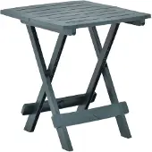 vidaXL foldbart havebord 45x43x50 cm plastik grøn
