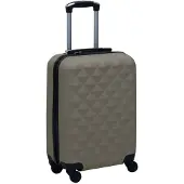 vidaXL hardcase-kuffert ABS antracitgrå
