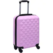 vidaXL hardcase-kuffert ABS pink