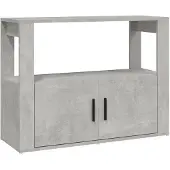 vidaXL skænk 80x30x60 cm konstrueret træ betongrå