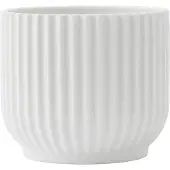 Lyngby Porcelæn Lyngby urtepotteskjuler hvid Ø11,5 cm