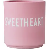 Design Letters favoritkop 25 cl Sweetheart-pink