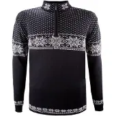 Kama Rune, merino sweater, herre, sort