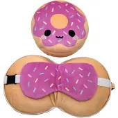 Puckator Rejsepude med øjenmaske donut cush318
