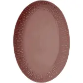 Aida Confetti ovalt fad Bordeaux, 25,5x36 cm