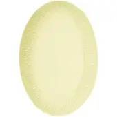 Aida Confetti ovalt fad Lemon, 25,5x36 cm
