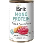 Brit Monoprotein Tun Og Sød Kartoffel 400g 6 Enheder