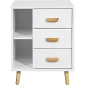 SoBuy Svævende sengebord FBT95-W