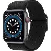 Spigen Fit Lite-rem til Apple Watch 4/5/6/7/8/9/SE/Ultra (42/44/45/49 mm) - Sort