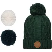 Cabaia - Huer - Appletini Beanie Dark Green til Unisex - Grøn