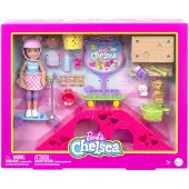 Barbie Dukkesæt - Chelsea Skatepark - - OneSize - Dukke