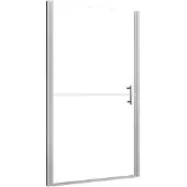 vidaXL brusedør 91x195 cm hærdet glas