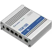 Teltonika TSW100 5-Port Gigabit Switch 120W (4 x PoE+)