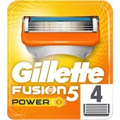 Gillette Fusion5 Power Barberblade, 4-pakning 7702018852475 Modsvarer: N/A