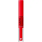 Nyx Shine Loud High Pigment Lip Shine Lipgloss 1 stk. Rebel in Red