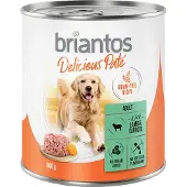 Briantos Delicious Paté 6 x 800 g - Kalkun