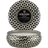 Voluspa Maison Blanc 3-wick Tin duftlys 40 timer Crisp Champagne