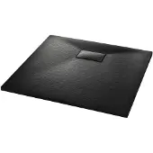 vidaXL brusekar SMC 90 x 80 cm sort