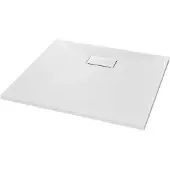 vidaXL brusekar SMC 90 x 80 cm hvid
