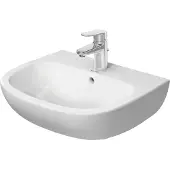 Duravit D-code vask 55 cm med hanehul