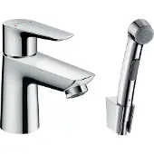 Hansgrohe Bidétarmatur Talis E m/bruser, krom