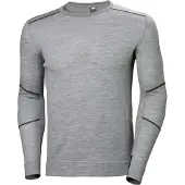 Helly Hansen T-shirt Lifa Base 75106 l/ærme grå L