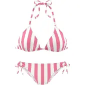 Venice beach Bikini pink / hvid