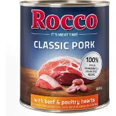 Rocco Classic Pork 12 x 800 g - Okse & Fjerkræhjerter