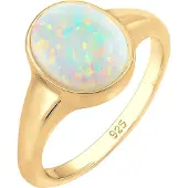 Elli Ring opal / guld