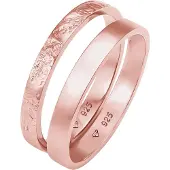 Elli Ring rosa guld