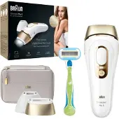 Braun Silk-expert Pro Silk expert Pro 5 PL5154, Guld, Hvid, Intenst pulserende lys (IPL), Storbritannien, Vekselstrøm, 100 - 240 V, 1,27 kg