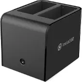 Insta360 - Batterioplader - 2 output-stikforbindelser - for P/N: CINPRBT/A, PT854291-2S