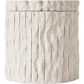 Muubs Kama krukke med låg Ø9,5 cm Sand